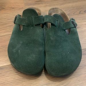 Men’s Birkenstock Suede Clogs
